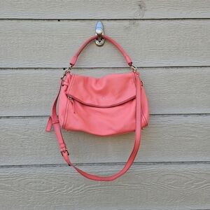 kate spade coral pink Cobble Hill Little Minka crossbody bag with top handle